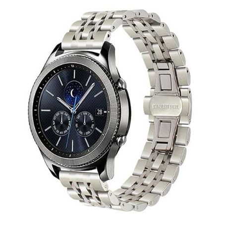 Mybandz 20SKU2511 jubilee láncszemes fém óraszíj / ezüst/ 20mm