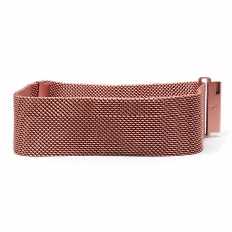 Mybandz 22SKU629 milánói mágneses fém óraszíj - pink/ 22mm