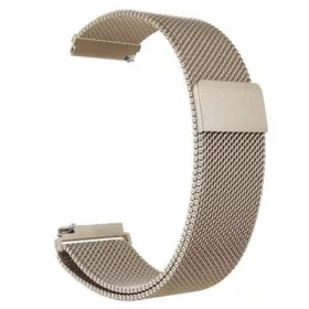   Mybandz 22SKU621 milánói mágneses fém óraszíj - pezsgőarany