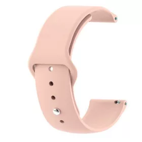   Mybandz 22SKU6117 szilikon óraszíj gömb csattal /púder/ 22mm