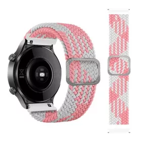   Mybandz 20SKU4107 állítható elasztikus szövet óraszíj /púder-fehér/ 20mm