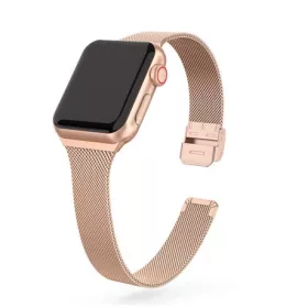   Mybandz APW381572 apple watch csatos milánói fém óraszíj /rosegold/ 38/40/41 mm