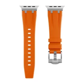   Mybandz 62792 apple watch element-narancs(ezüst) 44/45/46 és 49 mm