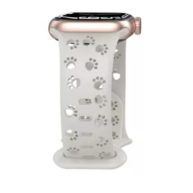   Mybandz 85324 apple watch paw szilikon óraszíj/fehér/40/41/42mm
