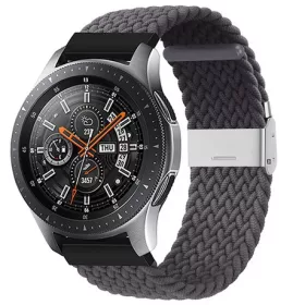   Mybandz 28895 állítható fonott szövet óraszíj /szürke/ 22mm