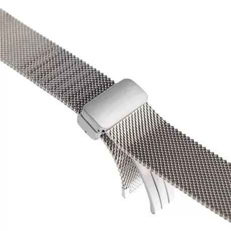 Mybandz 63270 csatos milánói fém óraszíj-samsung galaxy watch 5-6-7/ezüst/20mm