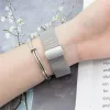 Mybandz 63270 csatos milánói fém óraszíj-samsung galaxy watch 5-6-7/ezüst/20mm