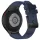 Mybandz 532751 element szilikon óraszíj-samsung galaxy watch 5-6-7/mélykék-fekete/20mm