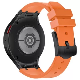   Mybandz 53273 element szilikon óraszíj-samsung galaxy watch 5-6-7/narancs-fekete/20mm