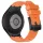 Mybandz 53273 element szilikon óraszíj-samsung galaxy watch 5-6-7/narancs-fekete/20mm