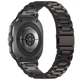   Mybandz 65043 klasszikus fém óraszíj-fekete/samsung galaxy watch ultra
