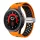 Mybandz 41719 lélegző mágneszáras szilikon óraszíj galaxy watch 5-6-7 /narancs-fekete 20mm