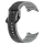 Mybandz 75301 rés-nélküli szilikon óraszíj galaxy watch 5-6-7 /fekete-szürke/ 20mm
