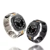 Mybandz 65041 space fém óraszíj-ezüst-narancs/samsung galaxy watch ultra