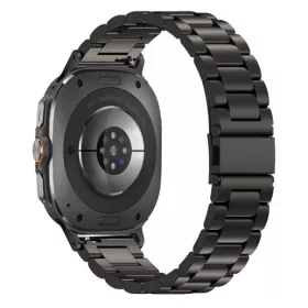   Mybandz 65042 space fém óraszíj-fekete-narancs/samsung galaxy watch ultra