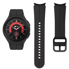   Mybandz 40374 sportos szilikon óraszíj galaxy watch 4-5 /fekete-rés nélkül/ 20mm