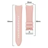 Mybandz 36711 szilikon óraszíj galaxy watch 4-5 /rózsaszín-rés nélkül/ 20mm