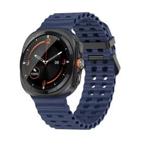   Mybandz 65037 waves szilikon szíj-sötétkék/samsung galaxy watch ultra
