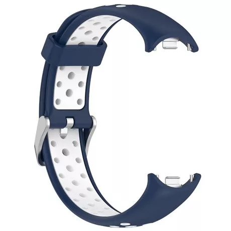 Mybandz 19015 mi band 8-lélegző szilikon óraszíj/kék-fehér