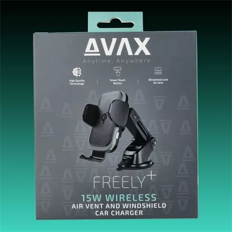 Avax WH601 autós tartó vezeték nélküli töltéssel