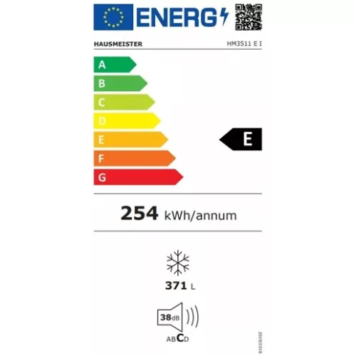 Hausmeister HM3511EI fagyasztóláda 371 l inverteres