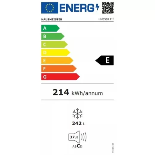 Hausmeister HM3509EI fagyasztószekrény 242 l, inverteres