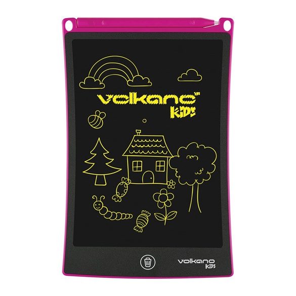 Volkano Kids Doodle Series 8.5" Író és Rajztábla - Pink