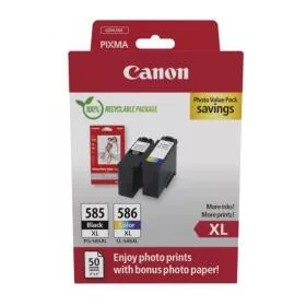   Canon PG-585XL/CL-586XL eredeti tintapatron multipack + fotópapír