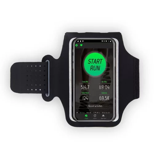 Univerzális kartok sportoláshoz, max. 6,5nquot, méretű készülékekhez - Universal Sport Armband - fekete (ECO csomagolás)