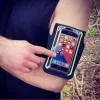 Univerzális kartok sportoláshoz, max. 6,5nquot, méretű készülékekhez - Universal Sport Armband - fekete/zöld (ECO csomagolás)