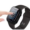 Apple Watch 4/5/6/SE (40 mm) védőtok beépített edzett üveggel - DEFENSE 360 - fekete (ECO csomagolás)