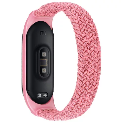 Xiaomi Mi Smart Band 5/Mi Smart Band 6 aktivitásmérőhöz csuklópánt - Loop -     rószaszín
