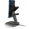 Tech-Protect Qi univerzális vezeték nélküli töltő állomás - 15W - Tech-Protect  W68 3in1 Wireless Charger for Phone + Watch + Earphone - fekete