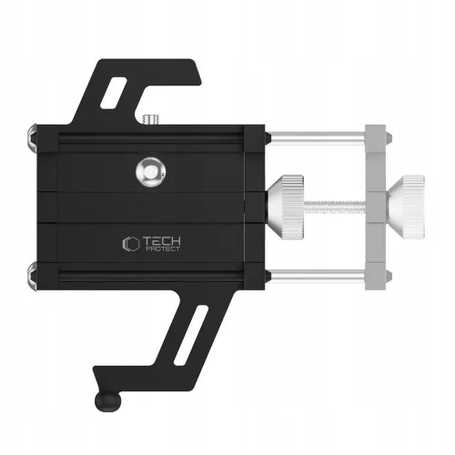 Tech-Protect univerzális kerékpárra / motorkerékpárra szerelhető fém telefontartó - Tech-Protect V1 Universal Bike Mount - fekete