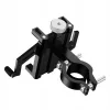 Tech-Protect univerzális kerékpárra / motorkerékpárra szerelhető fém telefontartó - Tech-Protect V1 Universal Bike Mount - fekete