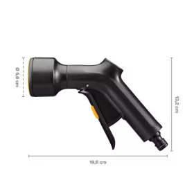 Fiskars 1070837 locsolópisztoly, zuhany, front vezérlésű