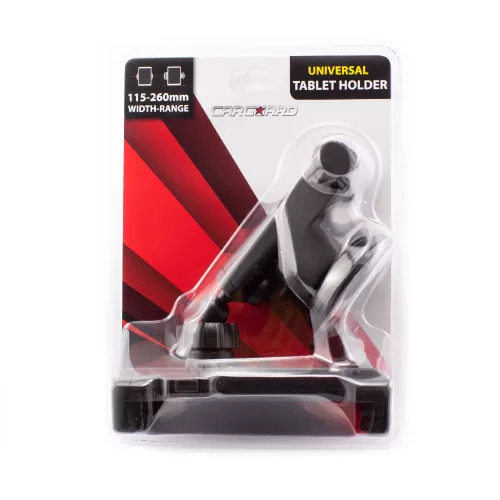 Carguard Telefontartó - tapadókorongos - max 260 mm - fekete (54949)