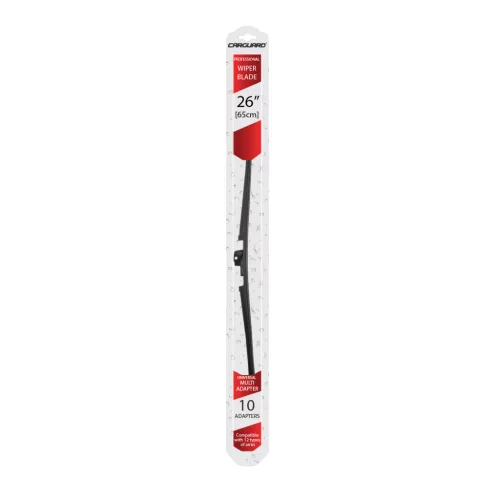 Carguard Ablaktörlő 26"/65 cm - 10 db adapterrel (55746N)