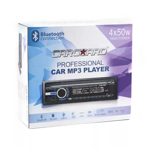 Carguard MP3 lejátszó Bluetooth-szal, FM tunerrel és SD / MMC / USB olvasóval (39702)