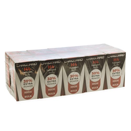 Carguard Halogén izzó - BHA052 - H4 - 12V - 55/60W - +30% fényerő (50739)