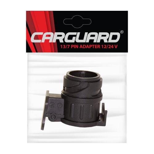 Carguard Utánfutó csatlakozó adapter - 7/13 pólusú - 12/24V (54945)