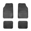 Carguard Univerzális autós gumiszőnyeg szett - 68 x 44 cm, 44 x 34 cm - PVC - fekete (55835A)