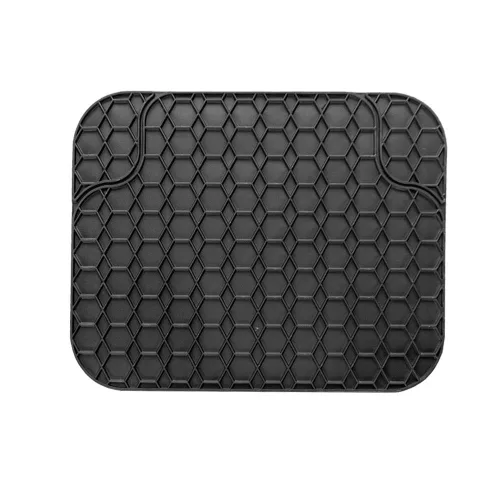 Carguard Univerzális autós gumiszőnyeg szett - 68 x 44 cm, 44 x 34 cm - PVC - fekete (55835A)
