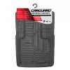 Carguard Univerzális autós gumiszőnyeg szett - 72 x 47 cm, 71 x 43,5 cm - PVC - fekete (55835B)