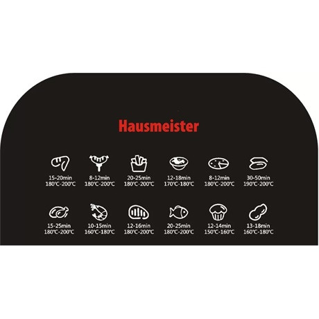 Hausmeister HM6933 forrólevegős sütő