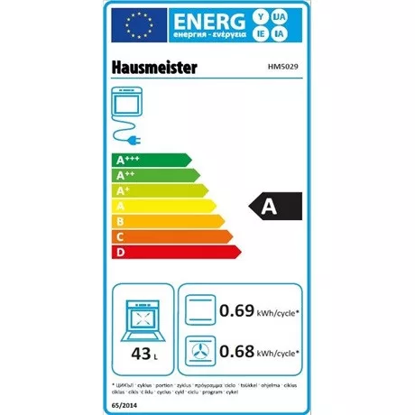 Hausmeister HM5029 tűzhely kerámialapos