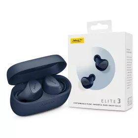   Jabra TWS Bluetooth sztereó headset v5.2 + töltőtok - Jabra Elite 3 True        Wireless Earphones with Charging Case - kék