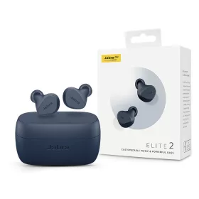   Jabra TWS Bluetooth sztereó headset v5.2 + töltőtok - Jabra Elite 2 True        Wireless Earphones with Charging Case - kék
