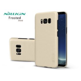   Samsung G955F Galaxy S8 Plus hátlap képernyővédő fóliával - Nillkin Frosted Shield - arany