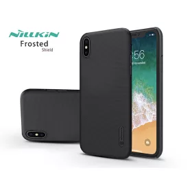   Apple iPhone XS Max hátlap - Nillkin Frosted Shield - fekete